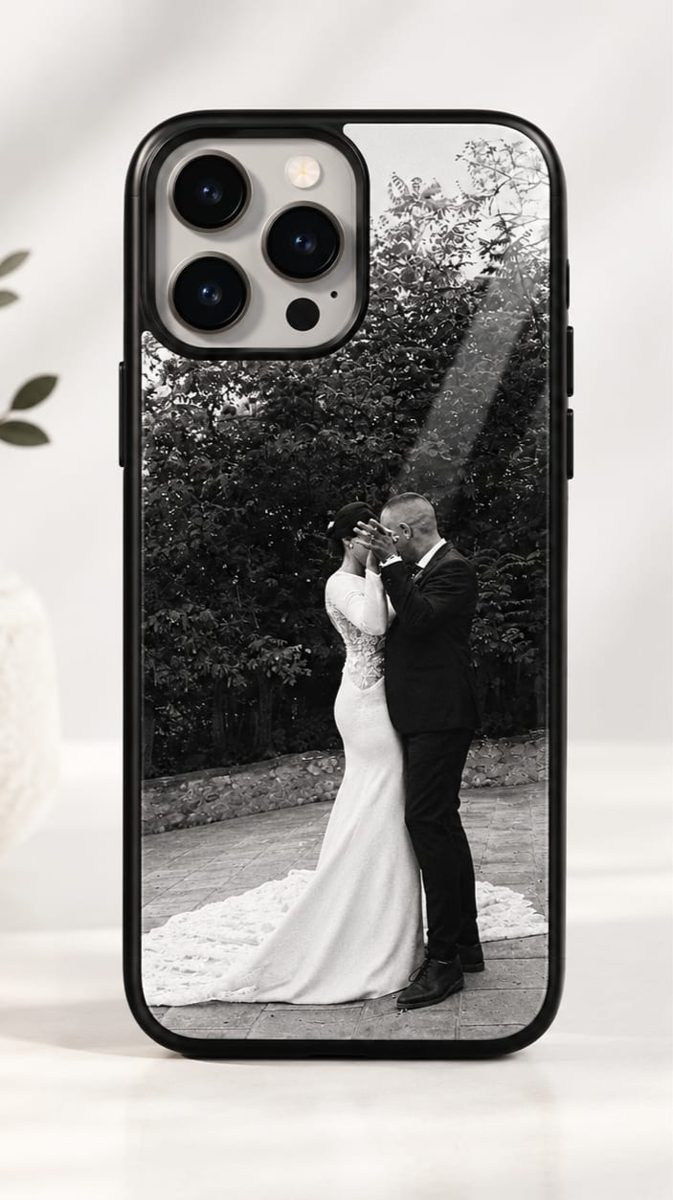 Coque personnalisée avec une photo de mariage