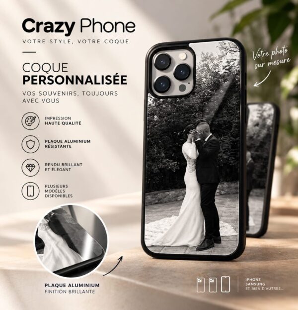 Coque personnalisée en situation
